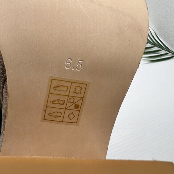 Jeffrey Campbell Cromwell Size 6.5 Suede Grey Cut Out Western Ankle Cutout Boot - Picture 12 of 14